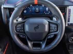 2022 Bronco Raptor Interior - Rhapsody Blue
